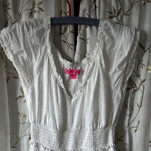 Betsey Johnson White Dress